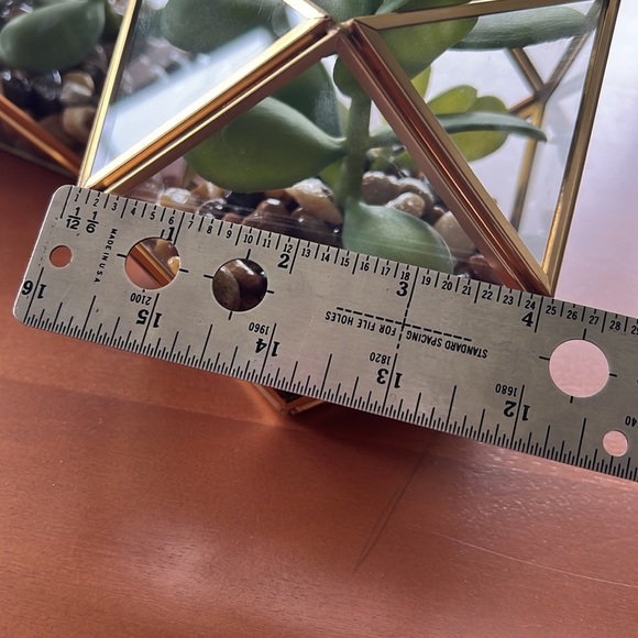 Set of 2 Opalhouse Filled Terrarium Faux Succulent Plant 4”x4” - Picture 7 of 9